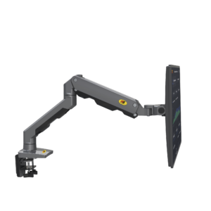 Montaje de Escritorio Articulado para Monitores de  27-45 / Soporta hasta 15 kg / Vesa 75 x 75 / 100 x 100 / Acero / Giro: 360°
