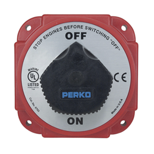 Switch Selector de Batería y Alternador On / Off de Servicio pesado, para Sistemas Eléctricos Marinos