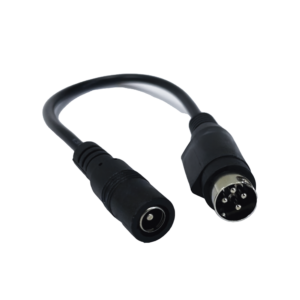 Adaptador Universal DC Hembra a Minidin 4 Pines Macho / Recomendado para DVR´s epcom / HIKVISION
