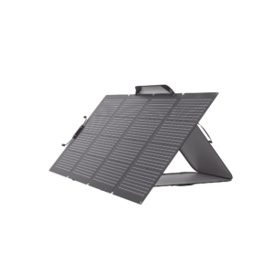 Módulo Solar Bifacial, Portátil y Flexible de 220W Recomendado para Estaciones Portátiles EFD330, EFD350 ó EFD500 / Ajuste de Ángulo / Carga Eficiente / Incluye Cable XT60 a MC4