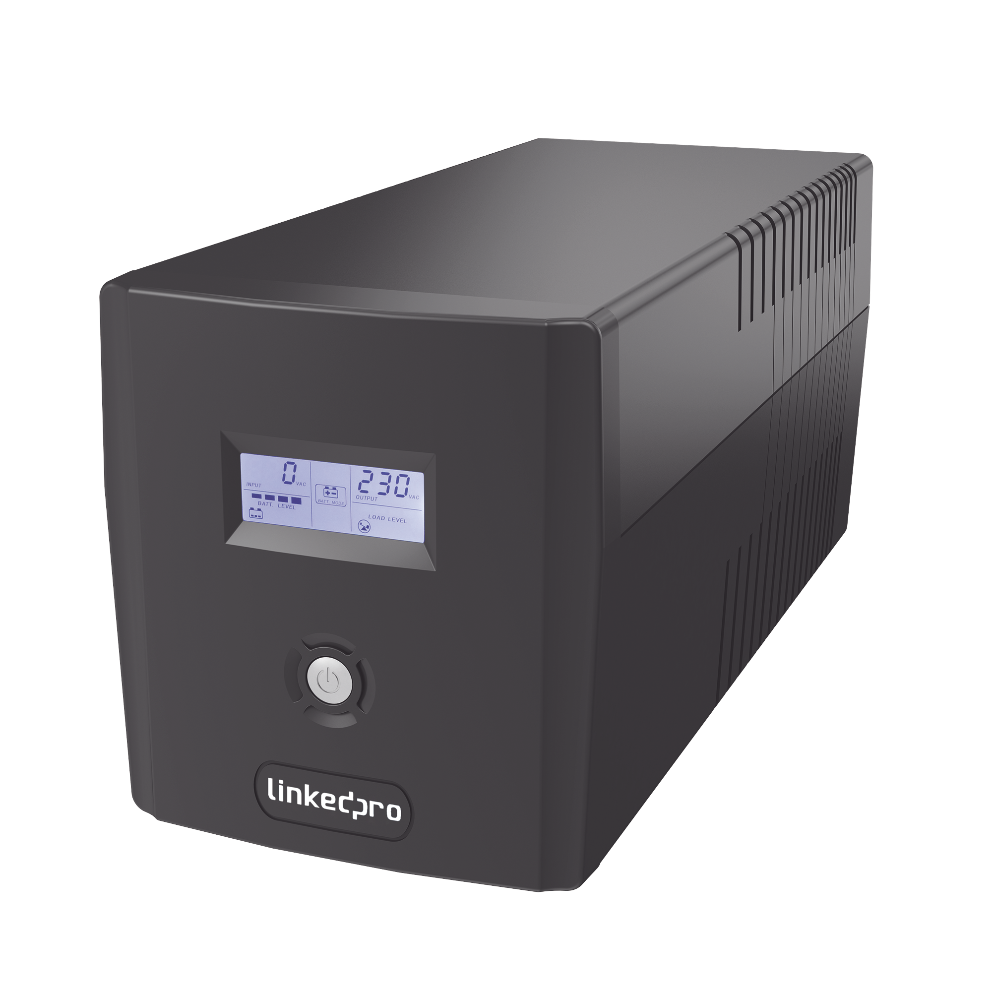 UPS 1000VA/600 W Pantalla LCD / Línea Interactiva 120Vca / 6 tomas 5-15R (4 Respaldadas) / Regulación de Voltaje / Protección RJ45