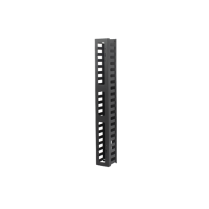 Organizador de Cable Vertical de 21 Unidades Rack Sencillo, Compatible con Racks Serie EIRL y EIQR