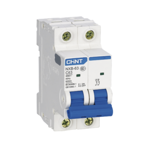 Pastilla para Riel Din, 2 Polos, 16 Amp, Vca:110/415v, 6kA, Catálogo: NXB632PC16, Serie: NXB-63.