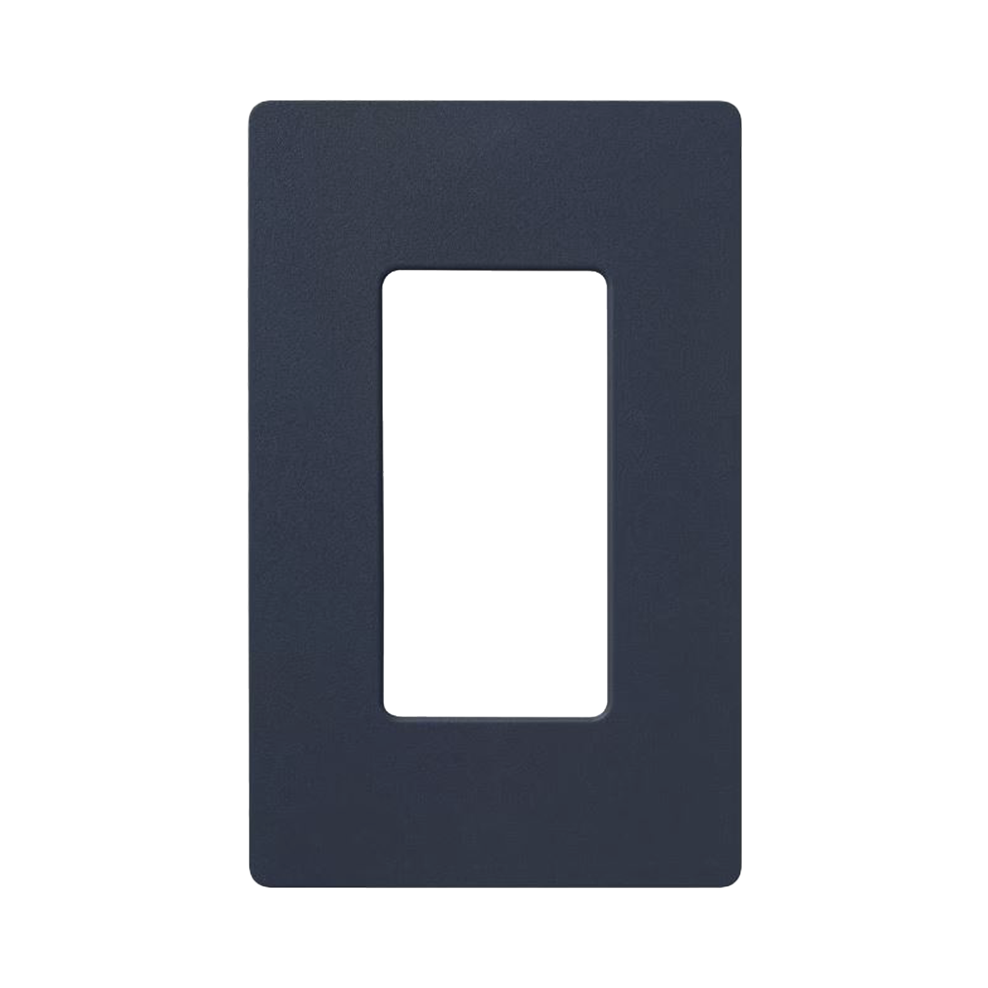 Placa de pared 1 espacio, para atenuador (dimmer), apagador ó control remoto inalámbrico LUTRON.