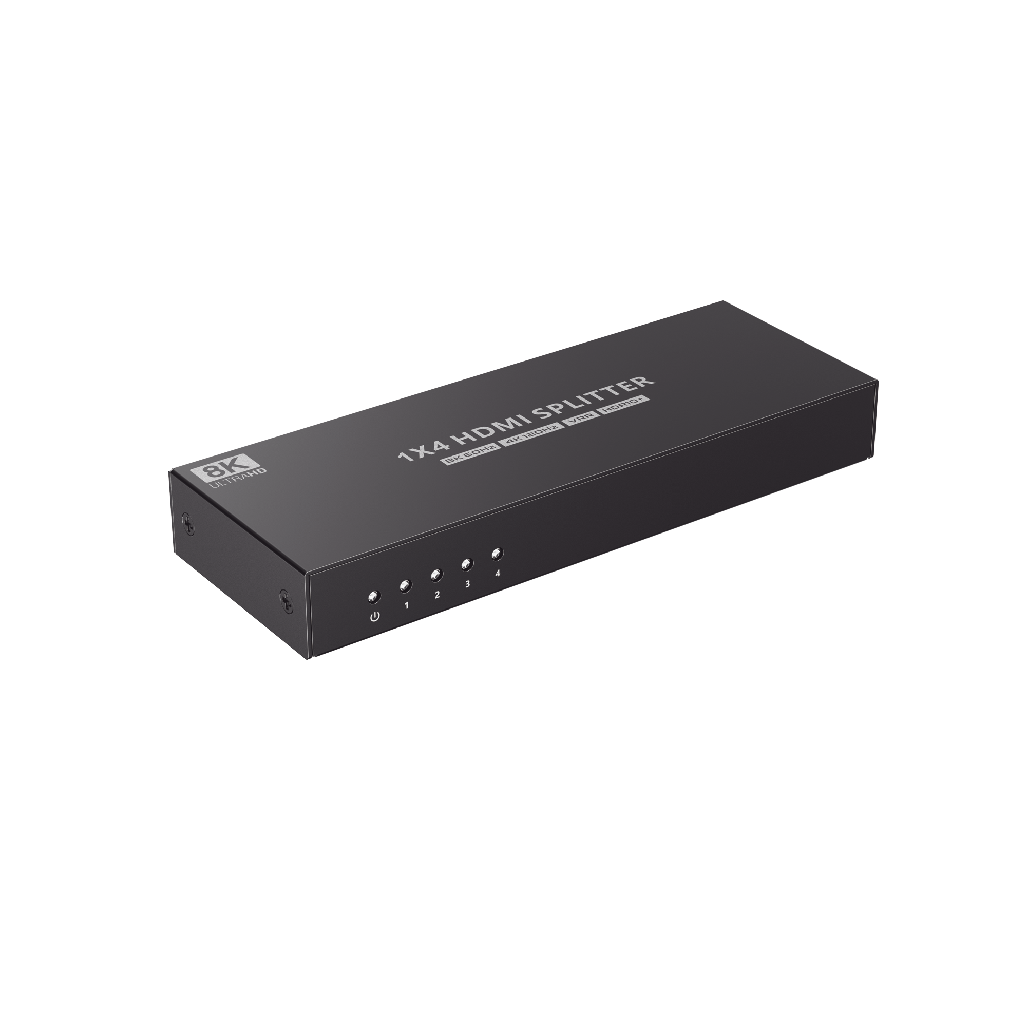 Splitter HDMI 1X4 | Velocidad de trasmisión 48 Gbps| Resolución 8K | Salida de audio| HDCP 2.3