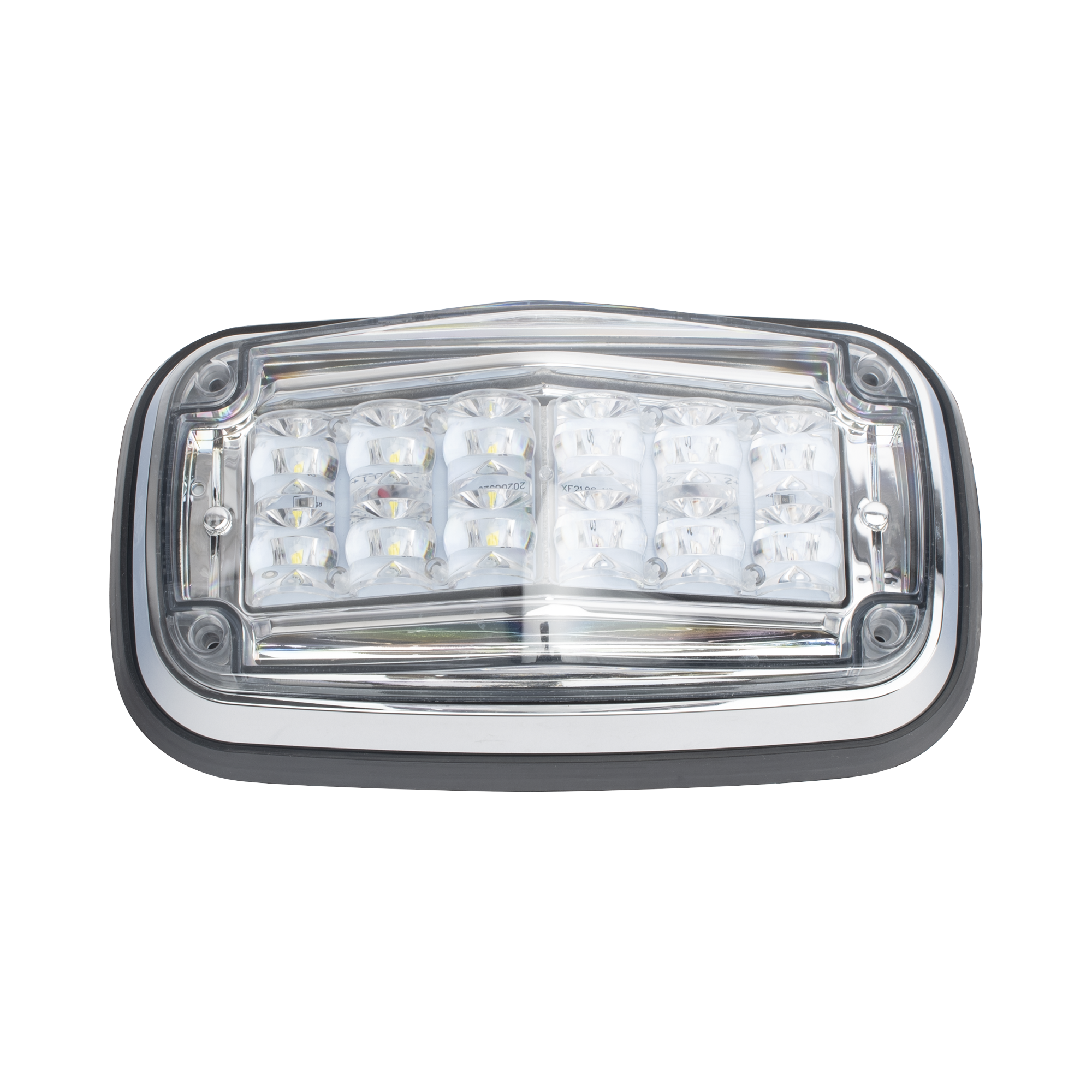 Luz de advertencia 8 X 4, Color Rojo / Claro, IP67, SAE, Ideal para Ambulancias