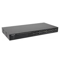 Poe Switch,Intellinet,560559, Gb 24 Ptos 19 30W/Pto, 240W + 2 Sfp