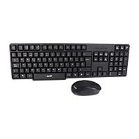 Combo Teclado Y Mouse Optico Ghia / Gta100 / Alambrico / Usb / Negro