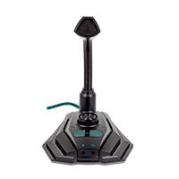 Microfono Gaming Con Luz Led Rgb Vortred By Perfect Choice Negro