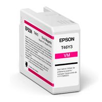 Cartucho Epson Modelo T46Y Magenta, Para Plotter P900 50 Ml