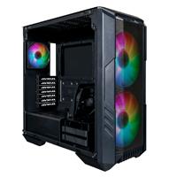 Gabinete Cooler Master Masterbox Haf 500/ Negro/Midi Tower/Micro-Atx/Ventana Argb.