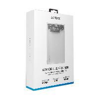 Carcasa Case Enclosure Para Disco Duro Acteck Armor Clear Hc430 / Hdd 2.5 / Conexion Usb Micro B / Sata / Transparente / Ac-934688