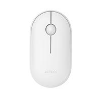Mouse Acteck Optimize Edge Mi460 / Inalambrico / Receptor Usb / Laser / Click Silencioso / 1500 Dpi / Blanco / Ac-934114
