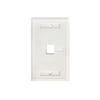 Tapa Faceplate , Intellinet, 772389, Blanco 1 Perf. Etiqueta