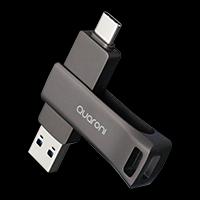 Memoria Quaroni 32Gb Usb 3.2 / Dual A And C / Otg / Metalica