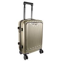Maleta Rigida Rotacion 360 Grados En Ruedas Con Trolley Perfect Choice Airly - Gris