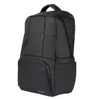 Mochila Backpack Tech Zone Wanted Negra Tzlbp05 Para Laptop De 15.6