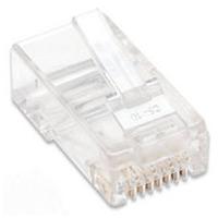 Plug Rj45,Intellinet,790055, Cat 5E Utp Multifilar 100 Pzas
