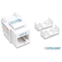 Jack,Intellinet,210591, Cat 6  De Impacto (Keystone) Blanco