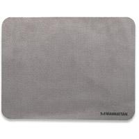 Mousepad,Manhattan,422871, 3 En 1 Microfibra Gris Oscuro