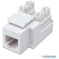 Jack,Intellinet,210843, Rj11/Rj12 De Impacto Blanco