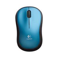 Mouse Logitech M185 Blue Optico Inalambrico Mini Receptor Usb Pc/Mac/Chrome