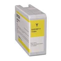 Cartucho Epson Modelo Sjic41P Amarillo, Para Tm-C4000