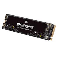 Unidad De Estado Solido Interno Corsair Mp600 Pro Nh 4Tb  M.2 2280 Nvme Pcie Gen 4X4 Lectura 7000Mb/S Escrit 6500Mb/S Sin Disipador  (Cssd-F4000Gbmp600Pnh)