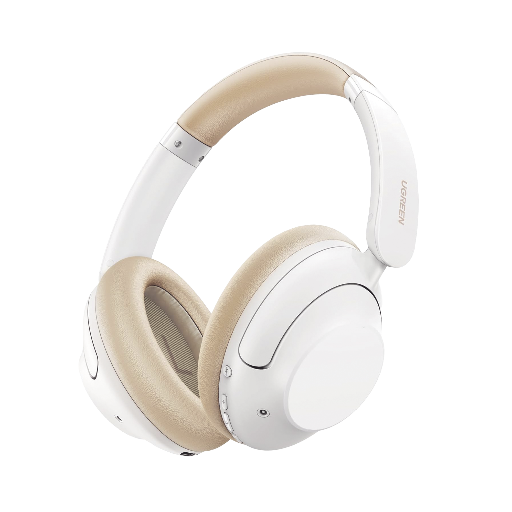 UGREEN HiTune Max5 Auriculares Híbridos con Cancelación Activa de Ruido | Color Blanco
