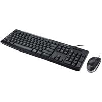 Teclado/Mouse Logitech Mk200 Negro Alambricos Multimedia/Optico Usb Pc