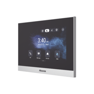 Monitor ANDROID / Soporta APP Android / Pantalla Touch Screen LCD 7 / WiFi / Punto WIFI / Bluetooth / PoE / SIP / 8 Entradas de Alarma / 1 Salida de Relé / Comunicación con App de Familiares / Administración 100 % en la Nube