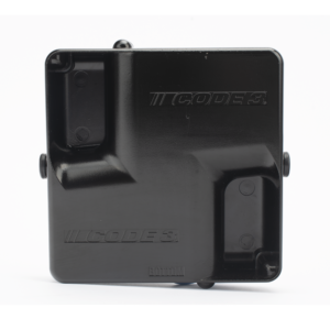 Bocina Ultradelgada de Uso Rudo, 100 Watts de Potencia, Ideal Para Vehículos de Encubierto, Soporte en U, 11 Ohms de Impedancia