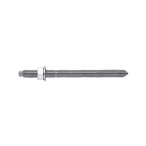 Esparrago químico galvanizado 12 x 160 mm.