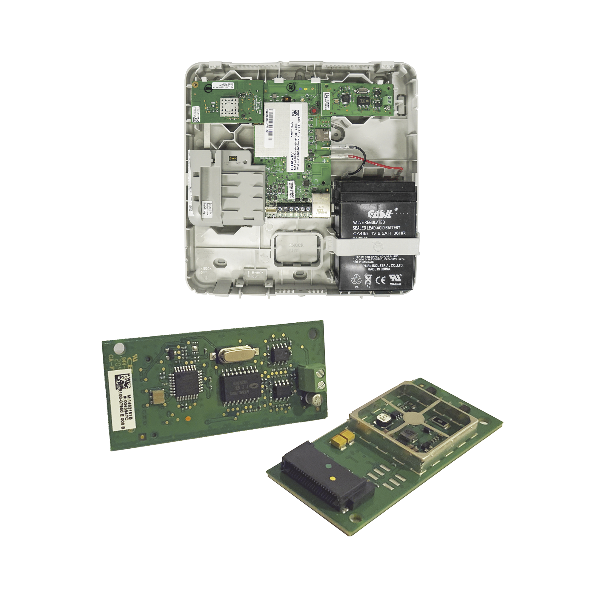 Comunicador Dual con Modulo Universal para convertir Panel de Alarma de LÍnea Telefónica a IP o GSM
