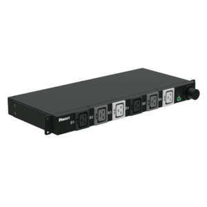 PDU Básico para Distribución de Energía, Plug de Entrada Trifásico CS8365C, Con 6 Contactos C19, Instalación Horizontal de 19in, 1UR, 50 Amp, 208 Vca