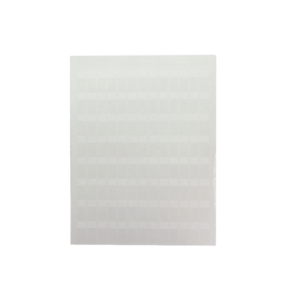 Hojas con 5000 Etiquetas Auto-laminadas para Impresora Láser/Inyección de Tinta, para Cables de 3 a 7.1 mm de Diámetro (12 - 10 AWG), Color Blanco