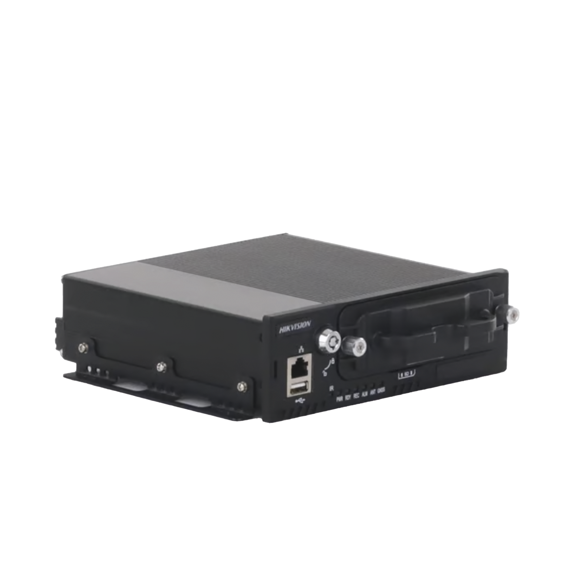 DVR Móvil 1080p (2 Megapixel) / 4 Canales TURBO / Sensor G / Compatible IA / Soporta 2 HDD / Alarmas I/O / Salida de Video / Incluye 1 SSD de 1 TB