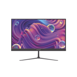 Monitor LED Full HD (1080p) de 21.5 / Ideal para CCTV, Oficina y Hogar / Entrada HDMI-VGA / Montaje VESA ( 75 X 75) / Uso 16/7 / Backlight E-LED / Ultra Delgado