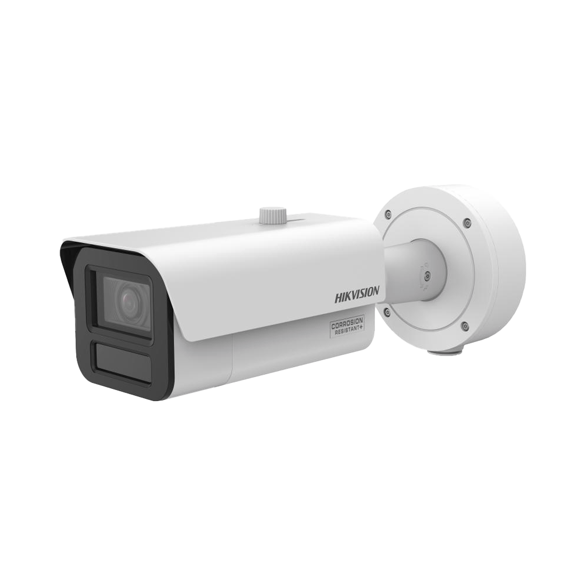 Bala IP 4 Megapixel / Lente Mot. 2.8 - 12 mm / 60 mts IR EXIR / 2 Analiticos Simultaneos / DeepinView / 2 Micrófonos Integrados / SSD Integrado 1 TB / IP67 / IK10 / H.265+ / WDR 150 dB / Captura Facial / Búsqueda por Atributos / Micro SD