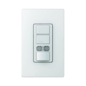 Interruptor con Sensor de Ocupación, Doble Tecnología Para Detección de Movimiento, Color Blanco