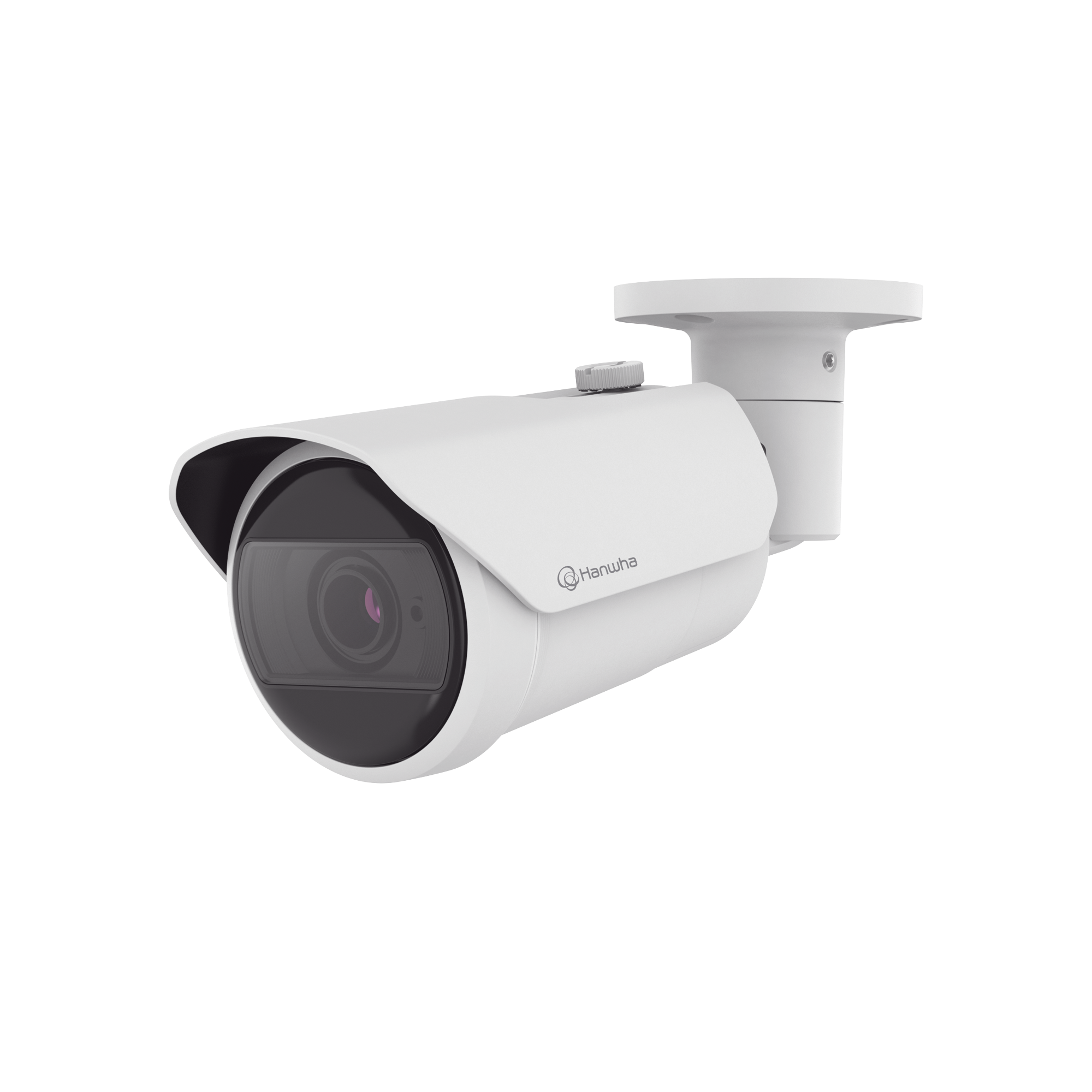 Camara Bala IP 8MP con funciones IA / Lente Motorizado 3.2 a 10.2 mm / WDR 120dB / H.265 / RanuraSD / Protección IP66 IK10 / IR 30m