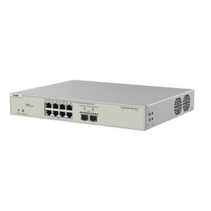 Switch Multi-Gigabit PoE+ Capa 2 con 8 Puertos 2.5G PoE+ hasta 240W y 2 Uplink SFP+ 10G ,Administrable Cloud, Diseñado Para Access Points WiFi 6/7