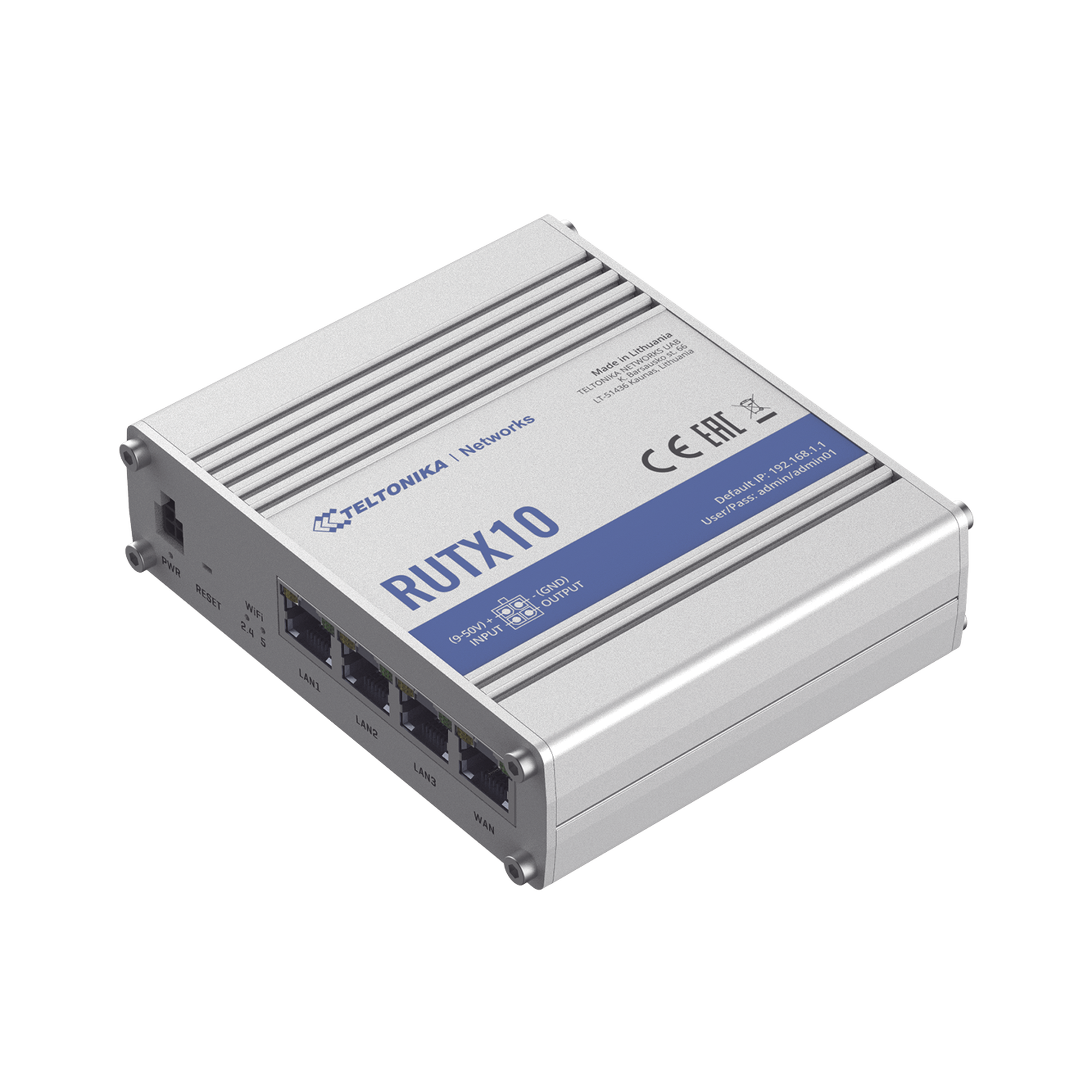 Router Industrial Inalámbrico VPN 802.11ac, 4 puertos Gigabit