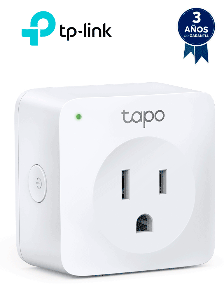 TP-LINK - Tapo P100(1-pack) - Mini enchufe Wi-Fi inteligente de ahorro energético #2025TPL