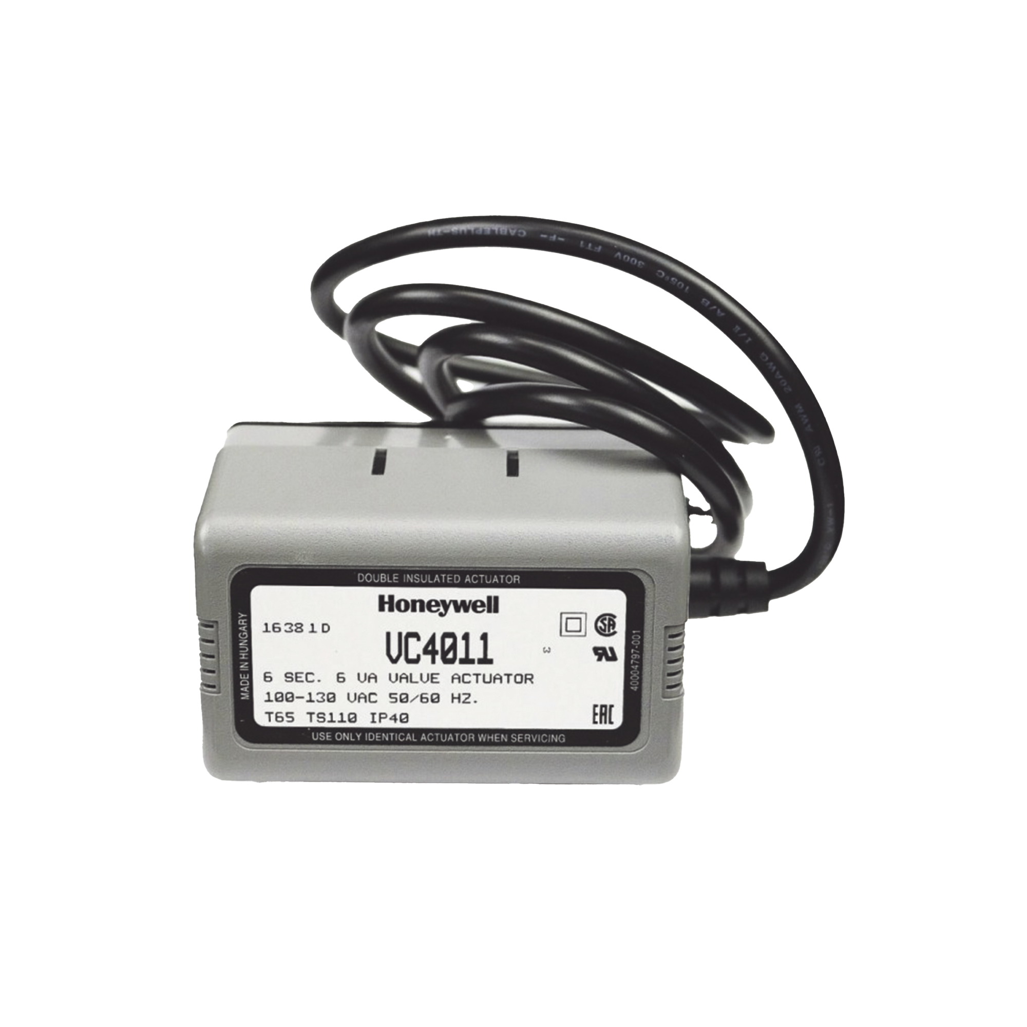 Actuador 120vca On/off. Ideal para control de sistemas hidrónicos de agua helada, caliente o piso radiante