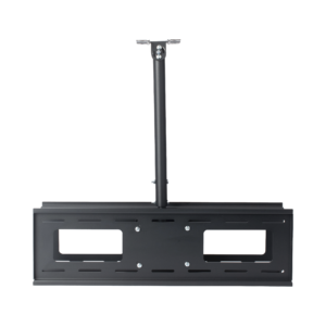 Montaje de Techo Universal Doble para Monitores de 32 a 65 / Soporta hasta 60 kg x pantalla  / Vesa 600 x 400/  Acero / Montaje Telescopico de 50 cm hasta 90 cm