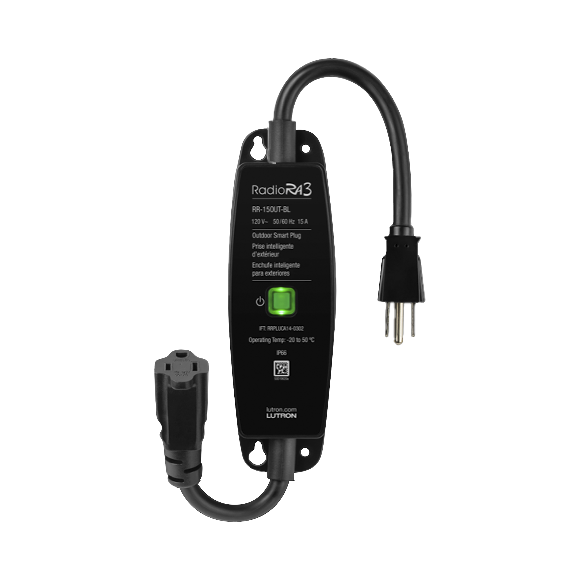 (Caseta Wireless) PlugIn Interruptor On/Off para uso en exterior intemperie IP66, inalámbrico. 15A /120V