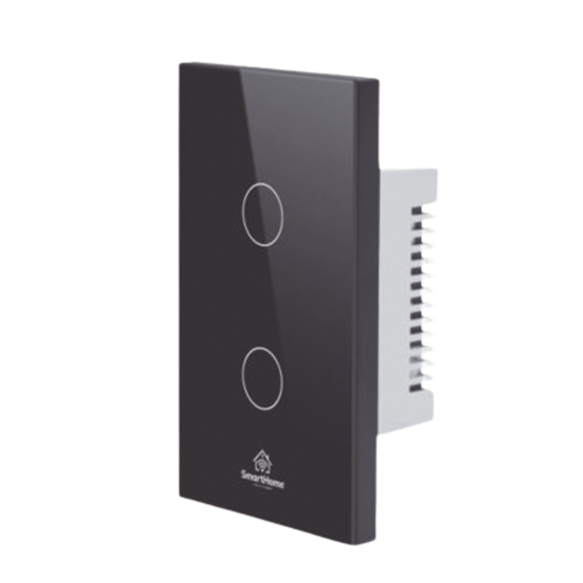 (ZigBee) Apagador switch inalámbrico ZigBee, control de 2 regresos de carga, 110V