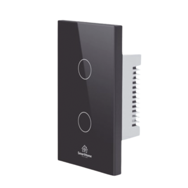 (Wifi) Apagador switch inalámbrico WIFI, control de 2 regresos de carga, 110V