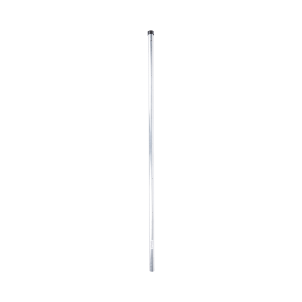 Poste de Esquina  para Cerca Electrificada. Tubo Galva. de 1.4m, cal. 18 de 1 Diam. (Sin pintar). Ideal para 6 Aisladores
